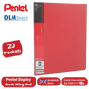 PENTEL RECYCOLOGY A4 DISP BK 20PKT RED - Pack of 1