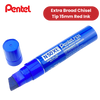 Pentel N50XL Permanent Marker Blue for Bold, Smudge-Proof Writing – Single Pen