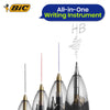 Bic 4 Colours Combination Medium Ballpoint Pen + Medium Mechanical Pencil - Pack of 12