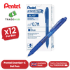 Pentel EnerGel X BL107 - Pack of 12 - Blue