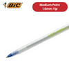 BIC Ecolutions Round Stic Ballpoint Pens - Blue Ink, 1.0mm Tip - Box of 60