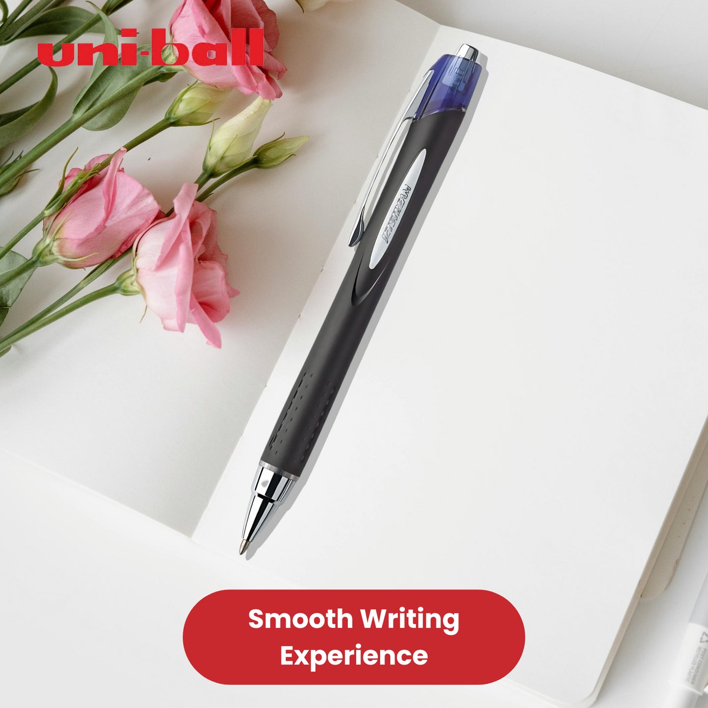 Uni-ball Jetstream Retractable Blue Reliable Performance, School or Office Use