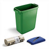 Durable DURABIN 60 Green+ Durable DURABIN 60 Hinged Lid with Paper Slot - Blue+ Durable ECO 110L Bin Bags 100% Recycled