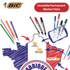 BIC Velleda Whiteboard Marker Pens Fine Tip - Assorted Colours, Classpack of 72