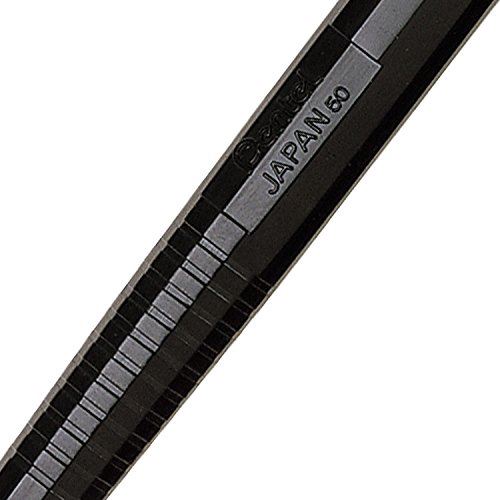 Pentel P205 Automatic Pencil Plastic Steel-lined with 6 x HB 0.5mm Lead Pack 1