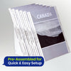 Large COMBIBOXX A4 Literature Holder Wall-Mounted or Tabletop Durable