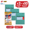 Pukka Pad 3x A4 Jotta Notebook 200 Pages & 10x BIC Cristal Original Ballpoint