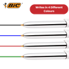 Bic 4 Colour Pack of 3 - 1 Shine Blue + 1 Shine Silver + 1 Shine Pink