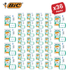 BIC Velleda Double-sided Whiteboard (21 x 31cm) with 2 Dry Erase Pens -2 to 36