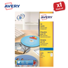 Avery J8676-100 Data Storage Labels, 200 Per Pack, 117 mm, Permanent - 1 to 5
