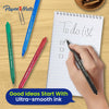 Paper Mate InkJoy Red Pen - 0.5mm Retractable Ballpoint Pen for Notes & Planners