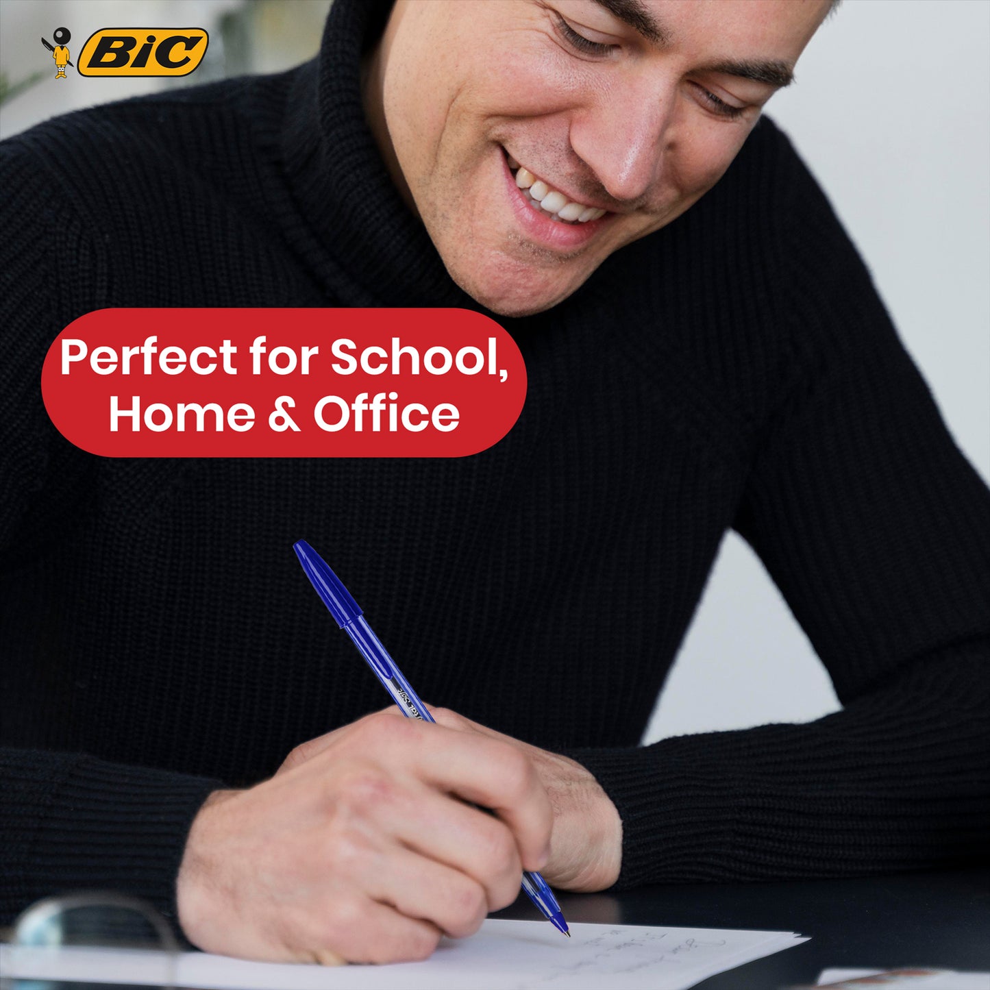 BIC Cristal Soft Ballpoint Pens - 1.2mm Medium Tip Assorted Ink Pen (Pack of 20)