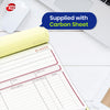 Pukka Pad Duplicate Invoice Book 50 Sets Self-Employed VAT Receipt Pad for Business