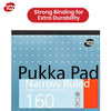 Pukka Pad A4 Refill Pad 160 Pages Metallic Notebook, 80GSM Perforated Paper Writing Pads for Work