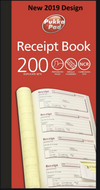 Pukka Pad NCR side Taped Duplicate Receipt book 140mm x 276mm - Single - 1 to 36 Packs