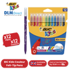 BIC Kids Kid Couleur Baby Colouring Pens Assorted - Pack of 12