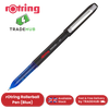 rOtring Rollerball Pen Fine Point 0.7mm - Blue Ink, Smooth & Precise Writing