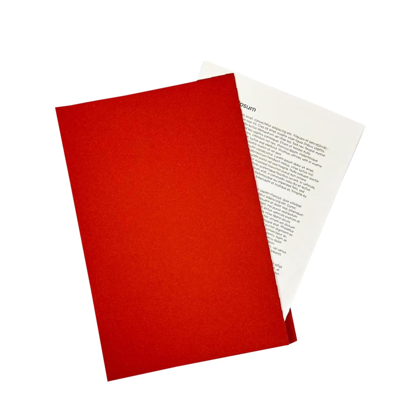 Exacompta Square Cut Folder Strong, 315gsm Manilla Holds A4 Foolscap Documents, Pack of 100 (Red)