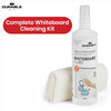 Durable Whiteboard Cleaner Kit - 250 ml White Board Cleaning Spray Microfiber Cloth for Whiteboards