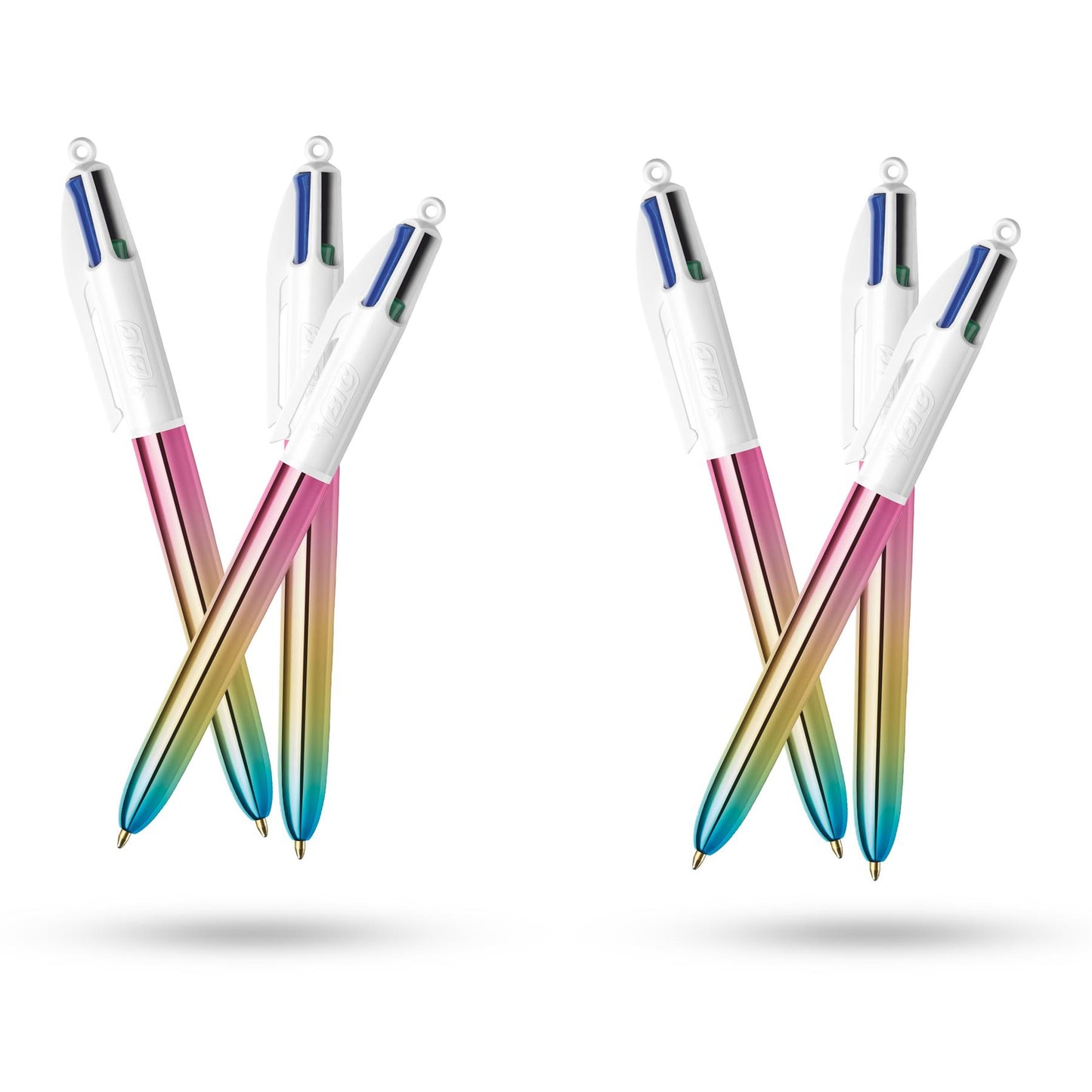Bic 4 Colour Gradient  - Pack of 6