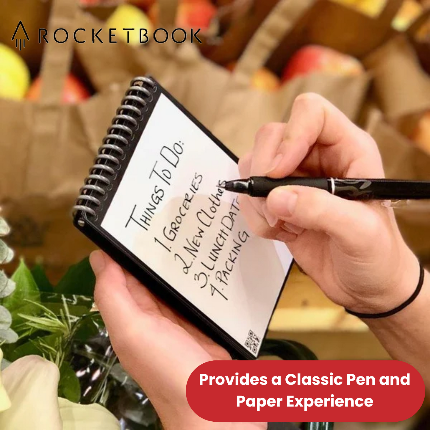 Rocketbook Flip A4 Letter - Black
