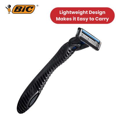 BIC Hybrid 3 Flex Refillable Men's Razor - 1 Handle + 10 Blades Pack