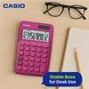 Casio MS-20UC Desk Calculator LCD Display Big Button Desktop Calculator for Office Home Office
