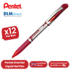 Retractable EnerGel rollerball pen ideal for everyday use. Quick drying, smooth flowing EnerGel ink, suitable for right or left-handed writers. Reduces smudging on hands and paper. Transparent barrel for easy view of remaining ink. Soft latex-free grip –