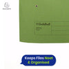 Exacompta Guildhall Spring Manilla Transfer File, 285gsm Blue Angel Certified Folder, Pack of 25