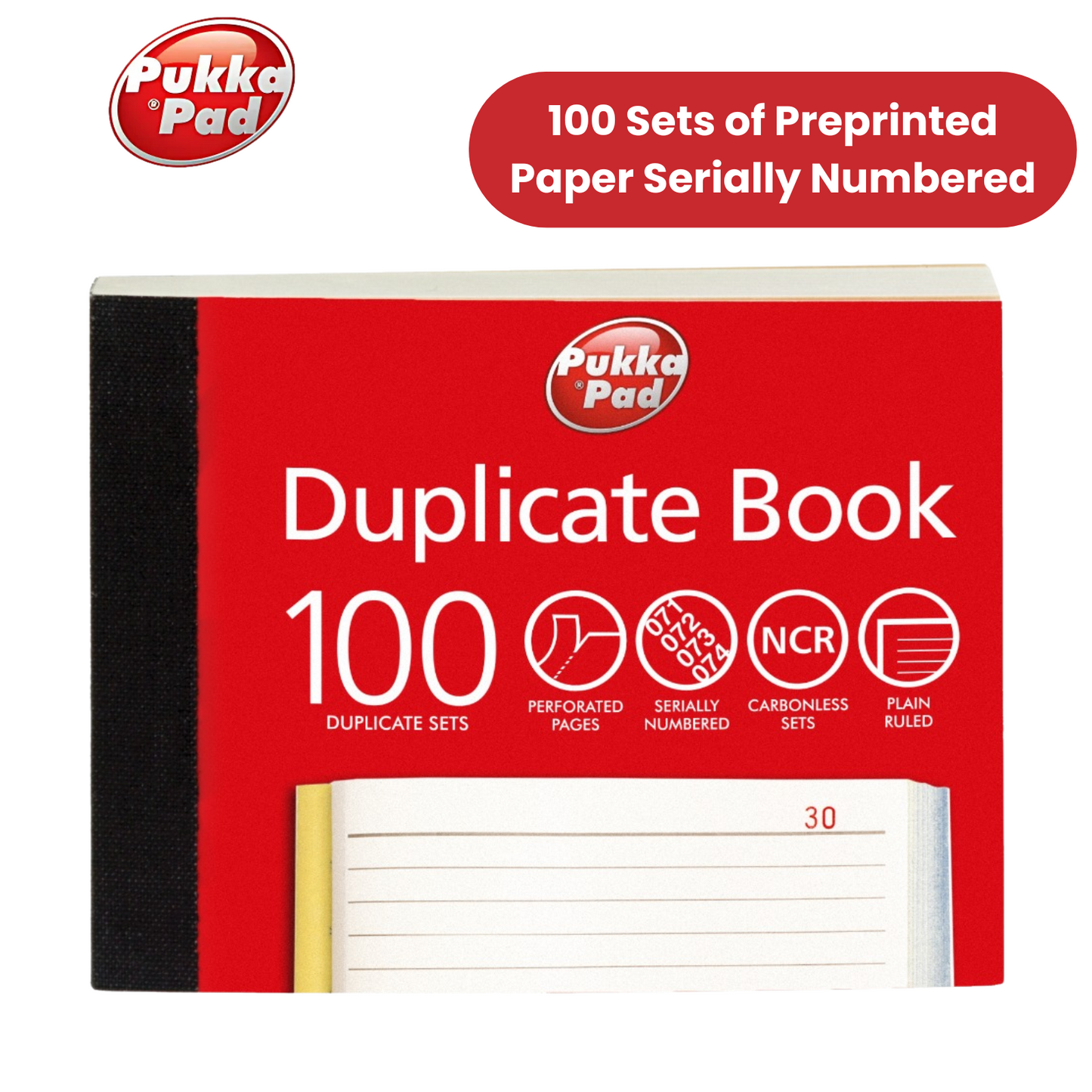 Pukka Pad Duplicate Invoice Book 105 x 130mm - Single