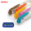 Zebra Double Ended Brush Pen Set with Fine and Brush Tips Felt Pens for Journaling Scrapbooking Planning