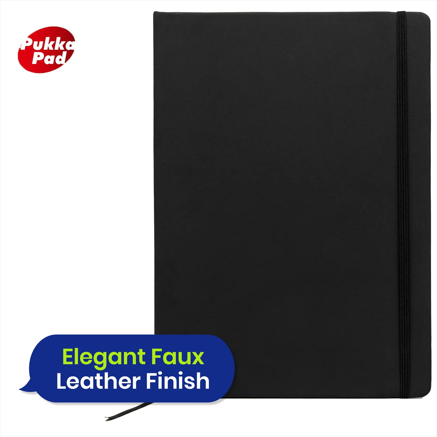 Pukka Pad A4 Notebook 192 Pages Inside Pocket Journal, Writing Book For Office Workers (Pack of 3)