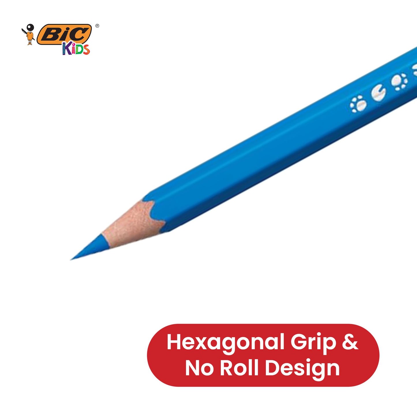 Bic Ecolution Kids Evolution Coloured Pencils - Pack of 12