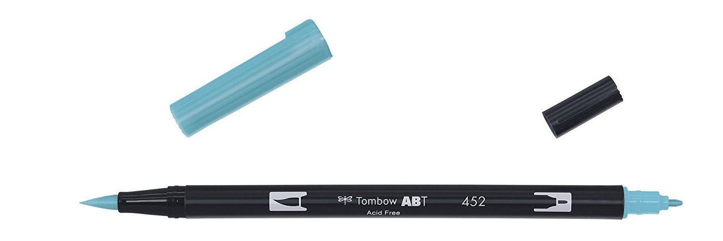 Tombow ABT Dual Brush Pen 2 tips Pastel Colours Pack of 12
