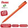 PENTEL ULTRAFINE PEN BLACK S570-A - Pack of 12 - 1 to 5 Packs