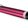 PARKER URBAN VIBRANT MAGENTA CHROME TRIM BALLPOINT MEDIUM NIB BLUE INK