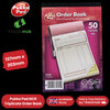 Pukka Pad NCR Triplicate Order Book 137mm x 203mm - Single - 1 to 36 Packs