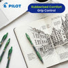 Pilot G-207 Retractable Gel  Rollerball Medium Mixed Value - Green - Pack of 3