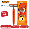 Bic 3 Sensitive Razors 4 - 1 Pack