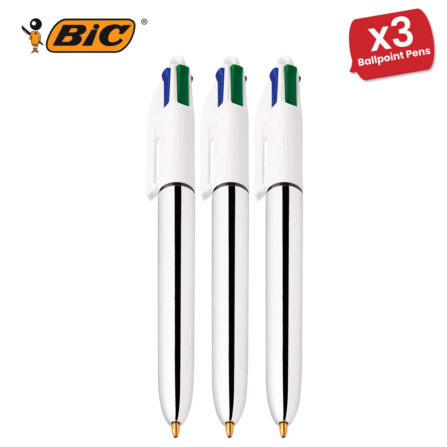 BIC 4 Colour Shine - Pack of 1