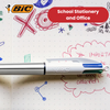 Bic 4 Colour Pack of 3 - 1 Original + 1 Shine Silver + 1 Fluo