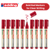 edding 28 Ecoline whiteboard marker - red  - round tip 1.5-3 mm