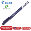 Pilot Frixion Fineliner Black Pen - Smooth, Erasable Ink for Precise Lines
