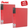 PENTEL RECYCOLOGY A4 DISP BK 20PKT RED - Pack of 1