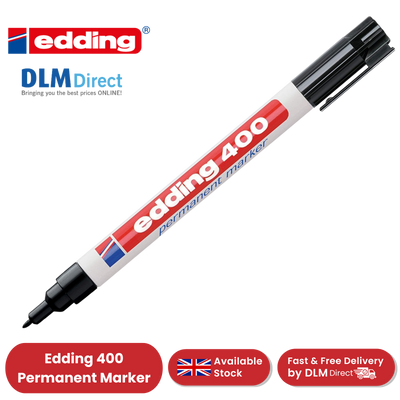 Edding 400 Permenant Marker - Pack of 1 - 1 to 20 Packs