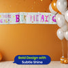 Balloon Garland and Birthday Girl Banner Set for Colourful Party Decor