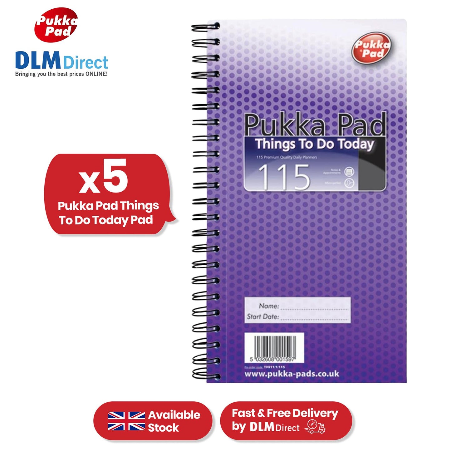 Pukka Pad Things To Do Today - Single -1 to 30 Packs