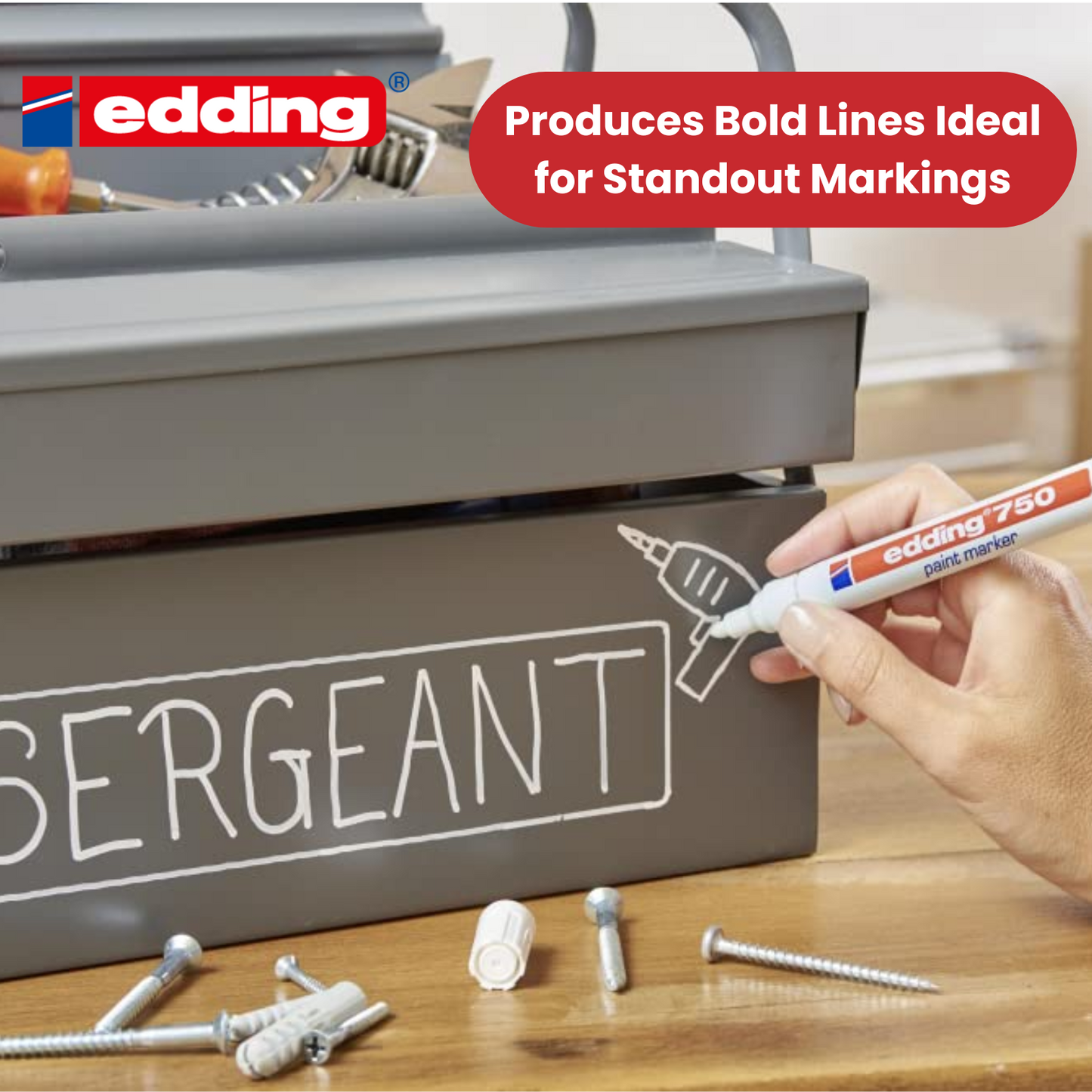 Edding Paintmarker Opaque Blue Single Pen