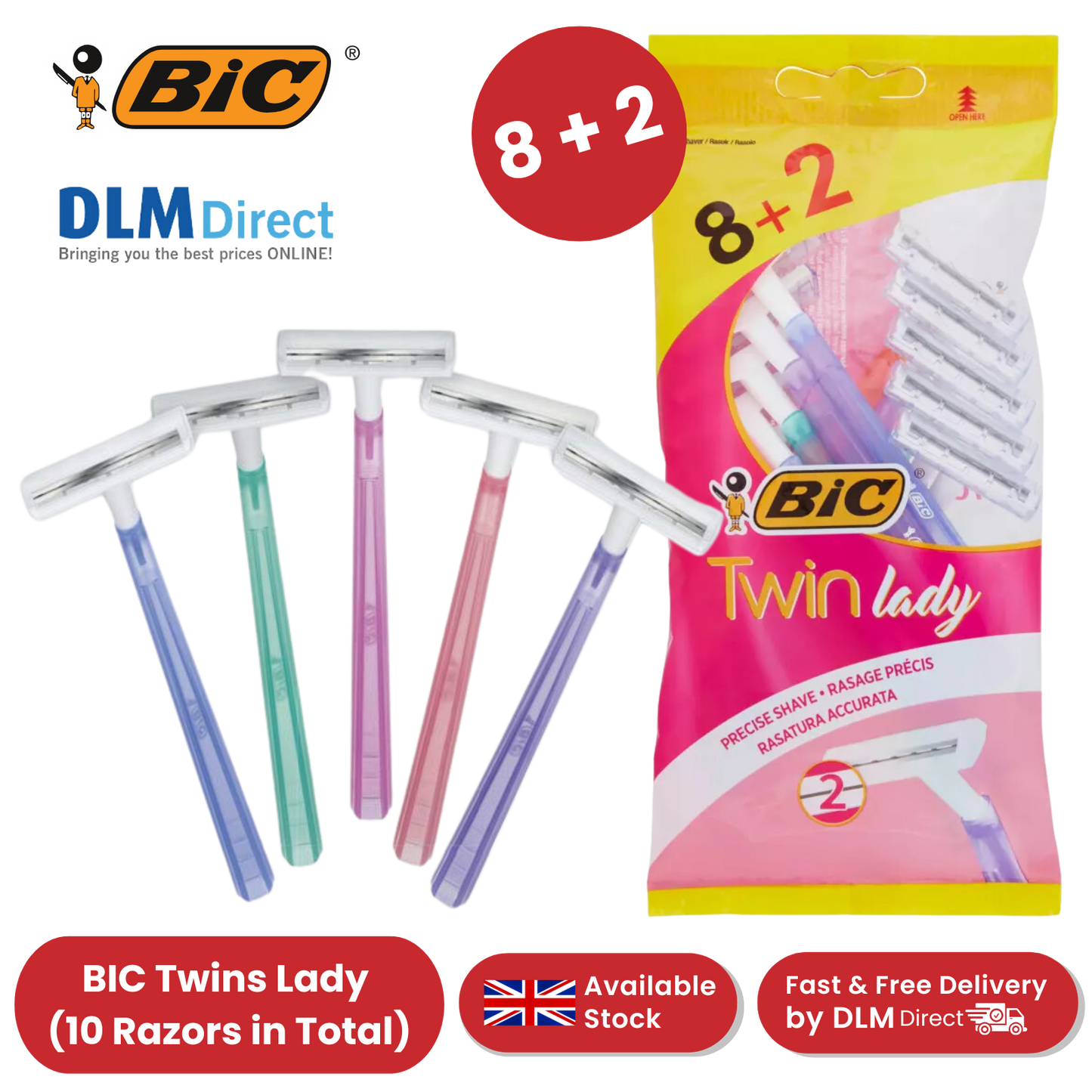 Bic Twin Lady Sensitive Shavers
