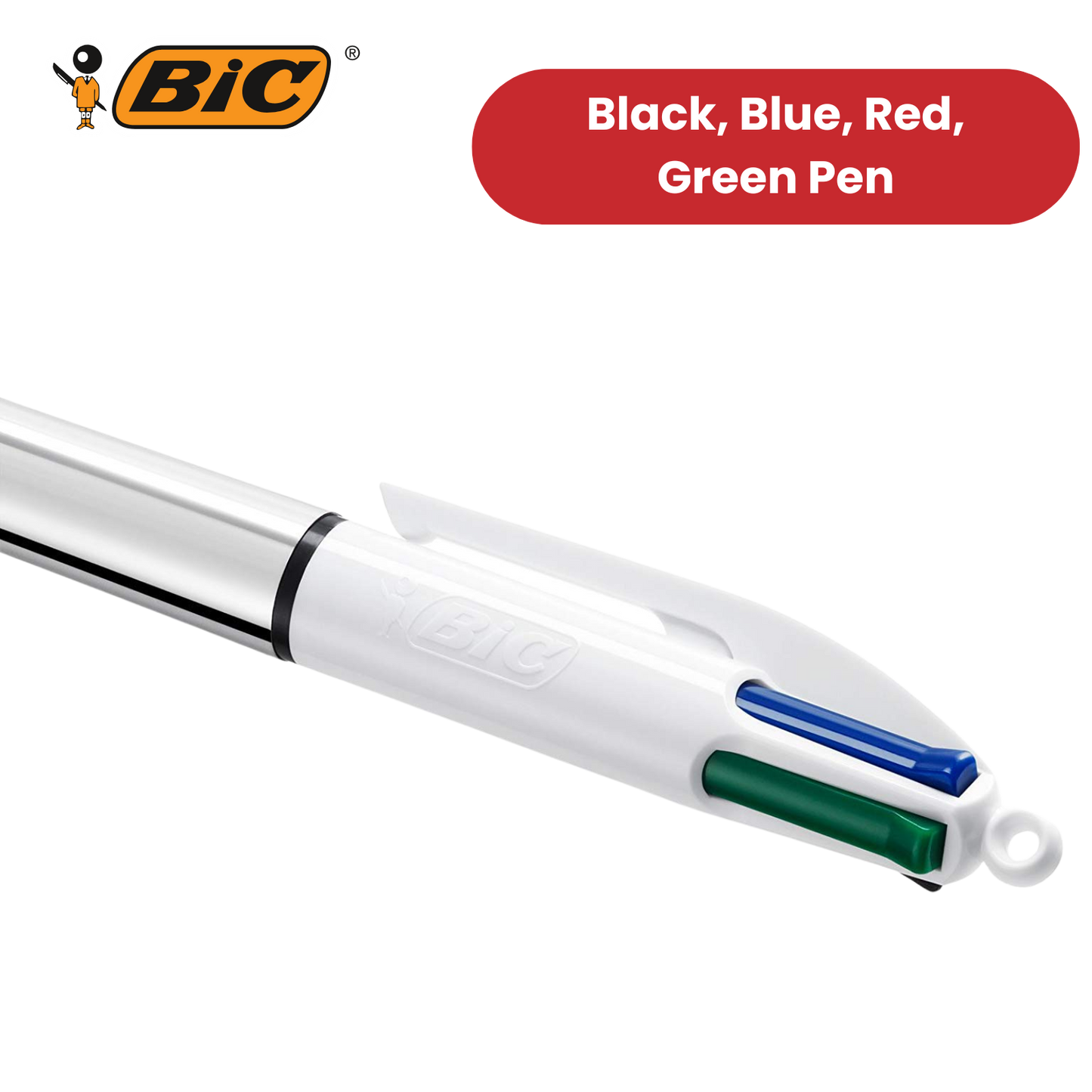 BIC 4 Colour Shine - Pack of 1 - Non Promo Stock @ 0.94